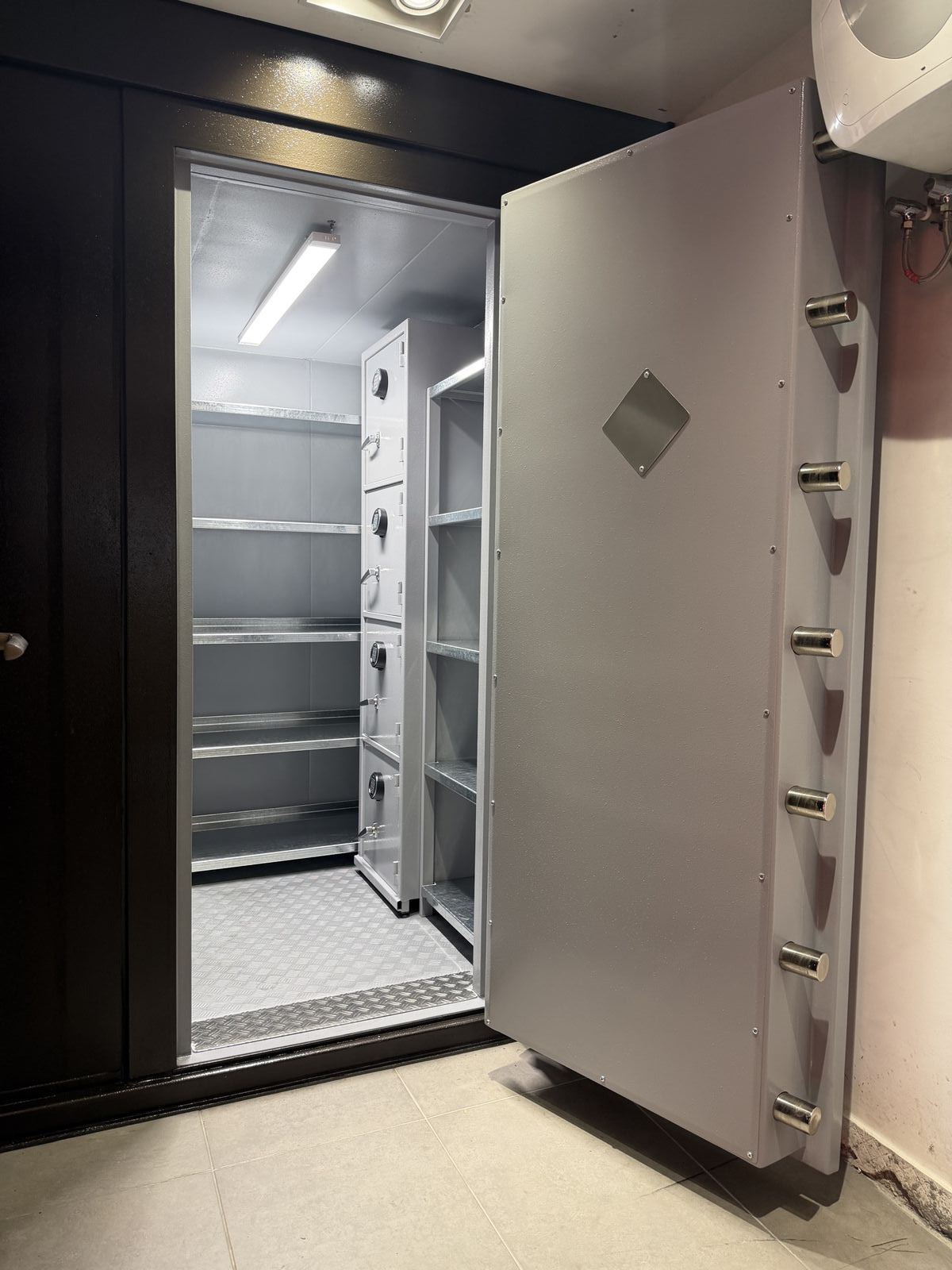 Custom fortified room interior, Hashim Engineering Industries Jordan, view 3